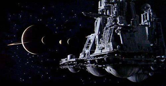 Spaceship Nostromo, from the movie Alien
